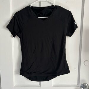 Forme Core V Posture-Correcting Black Women's V-Neck Active Tee